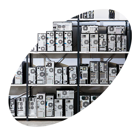 05 Tech-Desktops-Shelved