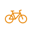 bicycle-orange-icon